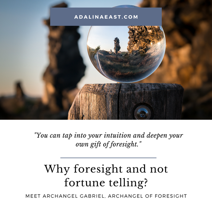 Why foresight and not fortune telling?